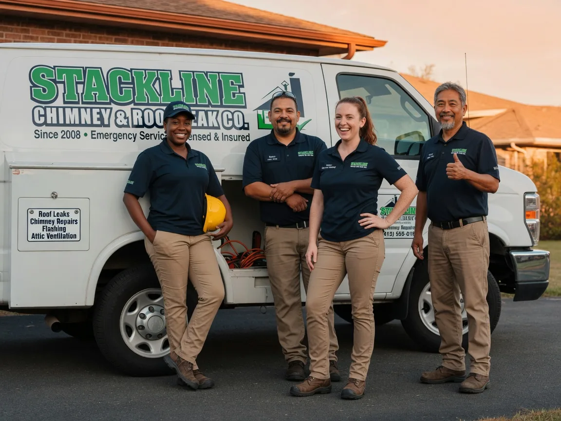 Chimney flashing repair company in Jamestown, NY